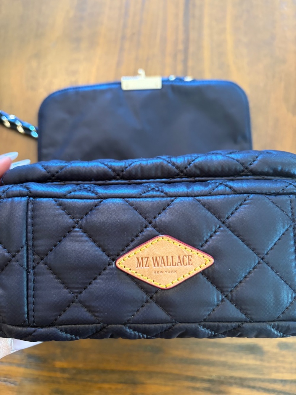 MZ Wallace medium Crosby Lock Crossbody-black - Picture 5 of 11